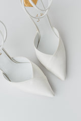 Aukštakulniai vestuviniai bateliai - 9cm pakulne, Linea