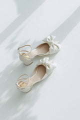 Aukštakulnės vestuvinės basutės - 5.5 pakulne, Jemila B5