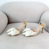 Aukštakulnės vestuvinės basutės - 9cm pakulne, Jenna 9