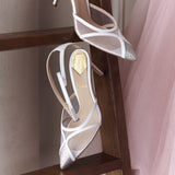 Aukštakulniai vestuviniai bateliai - 9cm pakulne, Linea9