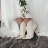 Aukštakulniai vestuviniai bateliai žiemai - 8cm pakulne, Country G8