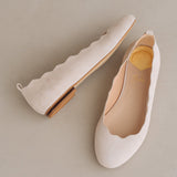 Lygiapadžiai vestuviniai bateliai apvalia nosele, Wings