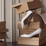 AUKŠTAKULNIAI VESTUVINIAI BATELIAI - 5CM PAKULNE, V-Jade5