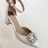 Aukštakulniai vestuviniai bateliai - 5,5cm pakulne, Comfort