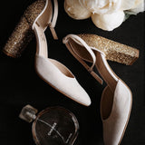 AUKŠTAKULNIAI VESTUVINIAI BATELIAI - 9CM PAKULNE, Sandra9