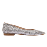 Lygiapadžiai vestuviniai bateliai smailia nosele, Jade Flats