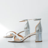 Aukštakulnės vestuvinės basutės - 6cm pakulne, Linda B6