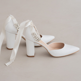 AUKŠTAKULNIAI VESTUVINIAI BATELIAI - 9CM PAKULNE, Sandra9 smailianosiai