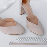 AUKŠTAKULNIAI VESTUVINIAI BATELIAI - 9CM PAKULNE, Jasmine