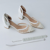 AUKŠTAKULNIAI VESTUVINIAI BATELIAI - 5.5CM PAKULNE, GIA smailianosiai