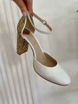 AUKŠTAKULNIAI VESTUVINIAI BATELIAI - 9CM PAKULNE, Sandra9