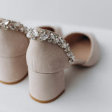 Aukštakulniai vestuviniai bateliai - 5,5cm pakulne, Tulip