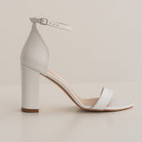 Aukštakulnės vestuvinės basutės - 9cm pakulne, Elegance B9