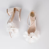 Aukštakulniai vestuviniai bateliai - 6cm pakulne, Florence B6