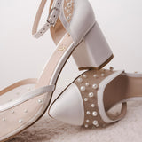 AUKŠTAKULNIAI VESTUVINIAI BATELIAI - 5.5CM PAKULNE, GIA B6