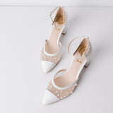 AUKŠTAKULNIAI VESTUVINIAI BATELIAI - 5.5CM PAKULNE, GIA B6