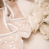 Aukštakulniai vestuviniai bateliai - 6cm pakulne, Alina