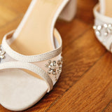 Aukštakulnės vestuvinės basutės - 5cm pakulne, Ellie5