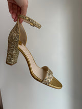 Aukštakulnės vestuvinės basutės - 9cm pakulne, Elegance B9