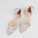 Lygiapadžiai vestuviniai bateliai - FLO drops