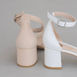 Aukštakulniai vestuviniai bateliai - 6cm pakulne, Alina