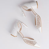 AUKŠTAKULNIAI VESTUVINIAI BATELIAI - 5.5CM PAKULNE, GIA B6