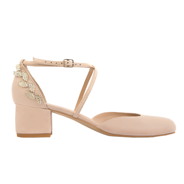 AUKŠTAKULNIAI VESTUVINIAI BATELIAI - 4.5CM PAKULNE, Sasha4